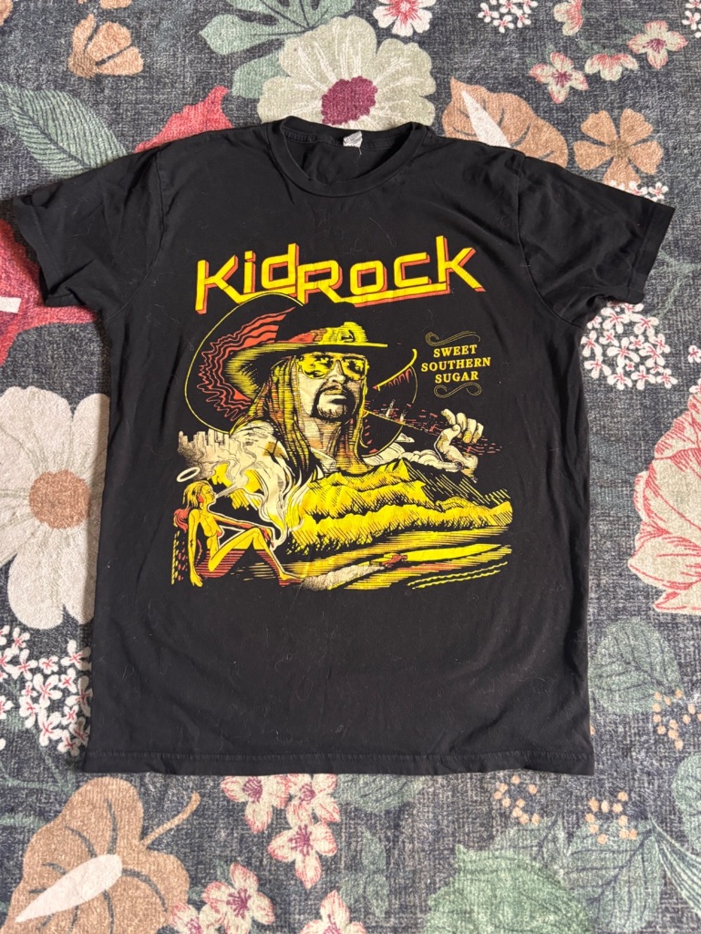 Black "Sweet Southern Sugar" Kid Rock Band Tee